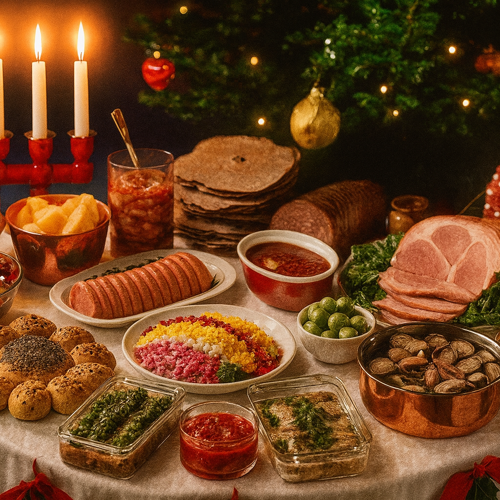  Traditionell Julbuffé